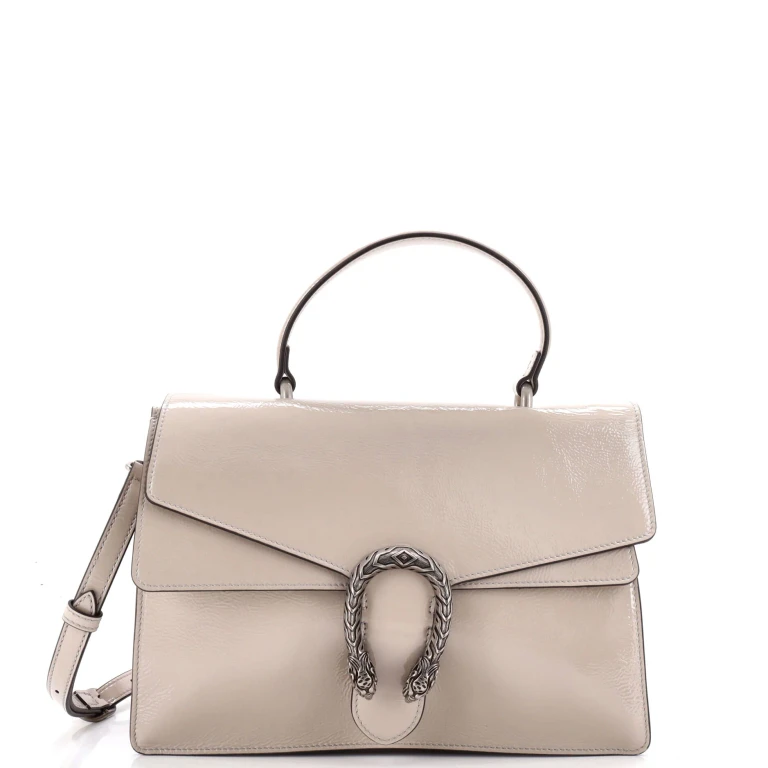 Dionysus Convertible Top Handle Bag Patent Medium