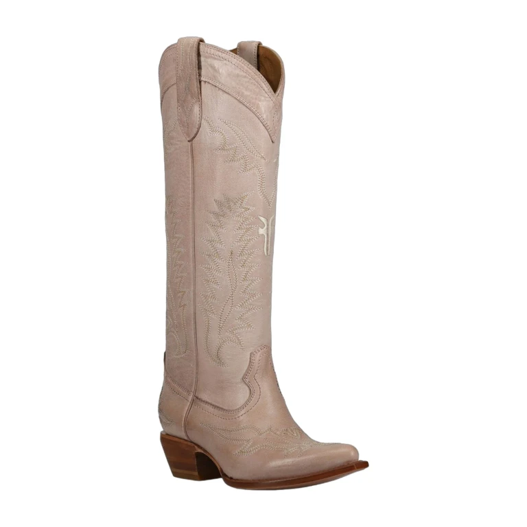 Sacha Feather Deco Leather Boot