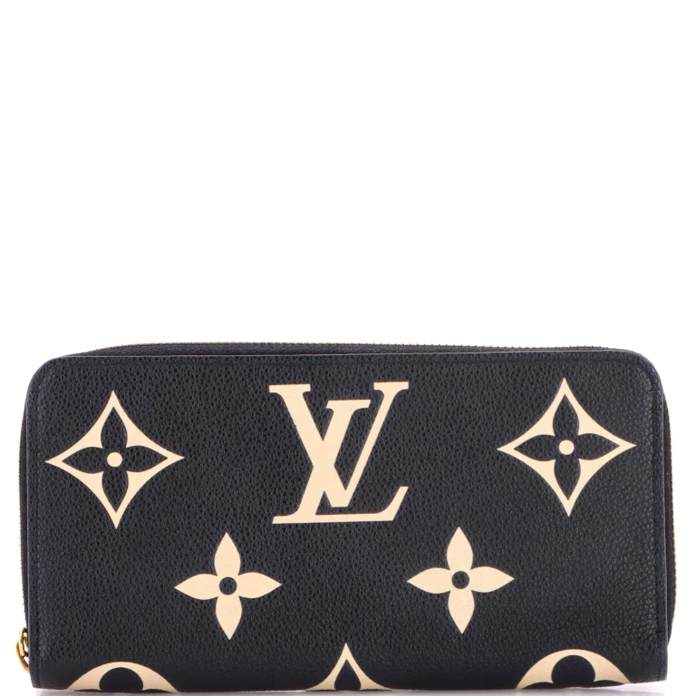 Zippy Wallet Bicolor Monogram Empreinte Giant
