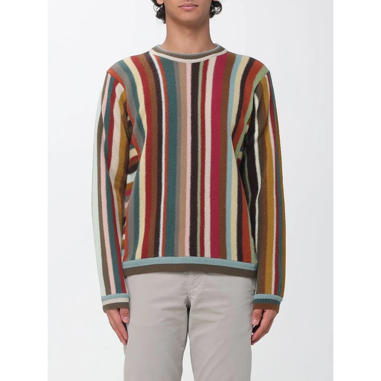 Jersey de lana rayado multicolor Paul Smith