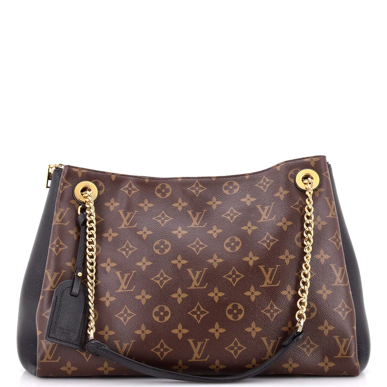 Surene Handbag Monogram Canvas with Leather MM