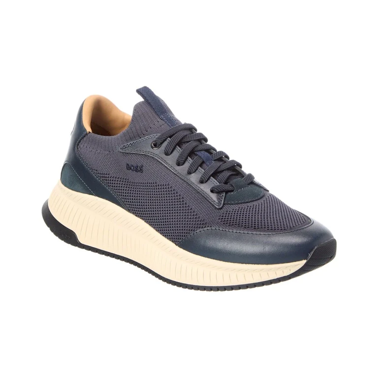 Ttnm Evo Knit & Leather Sneaker