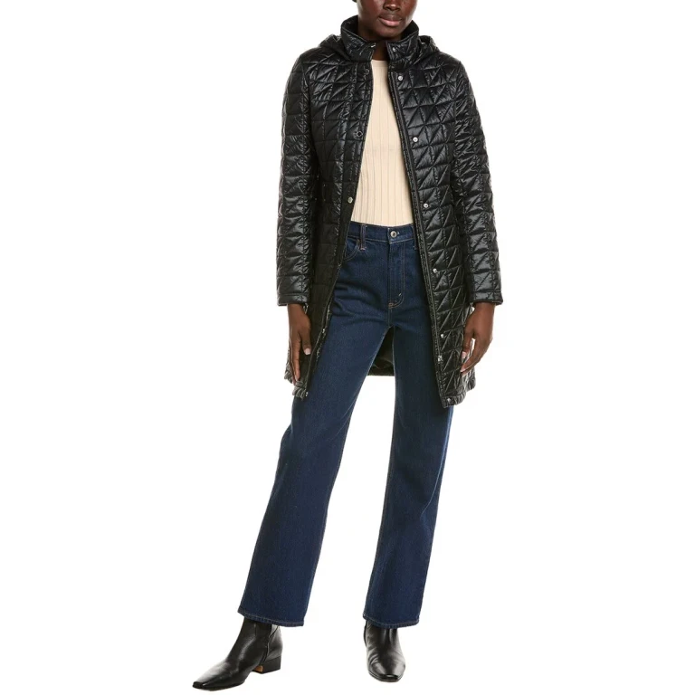 Box Quilt Walker Coat