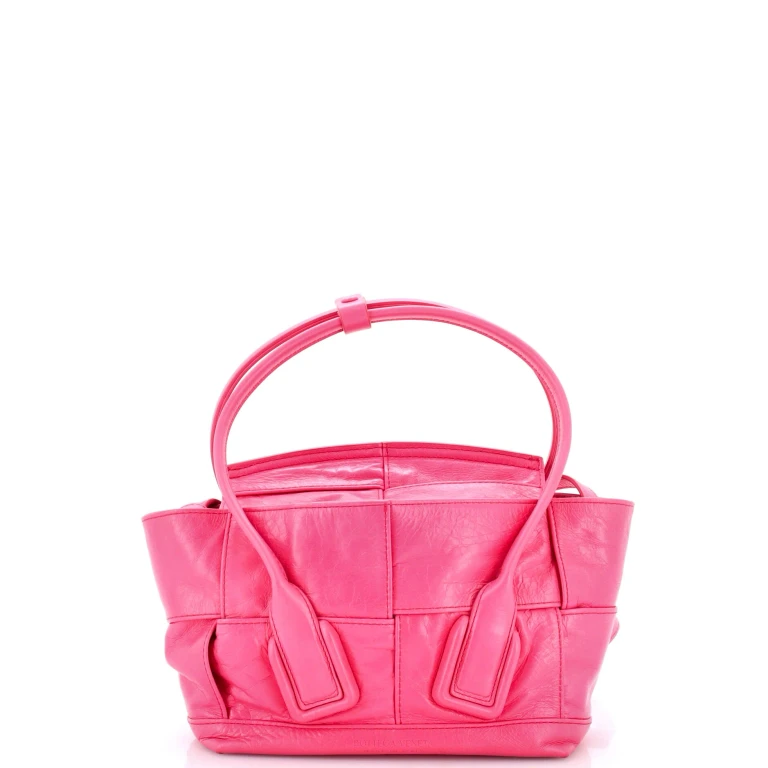 Arco Bag Maxi Intrecciato Leather Mini
