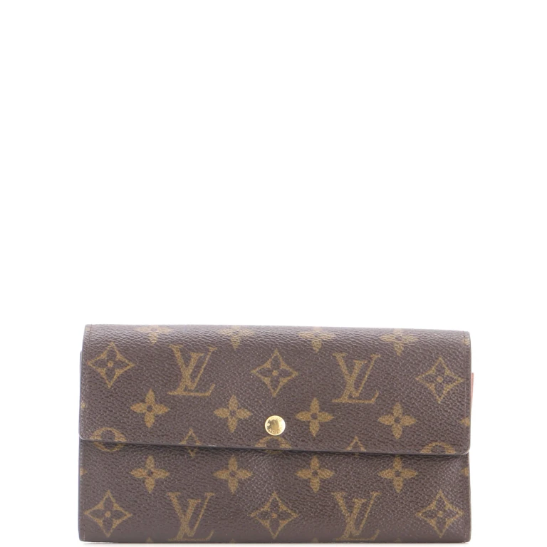 Sarah Wallet Monogram Canvas