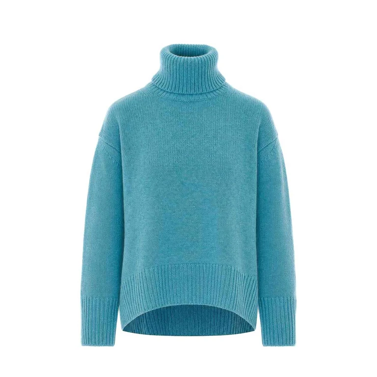 Pull Col Rond - Bleu (NF1I008WSC000ATLANTIDE)