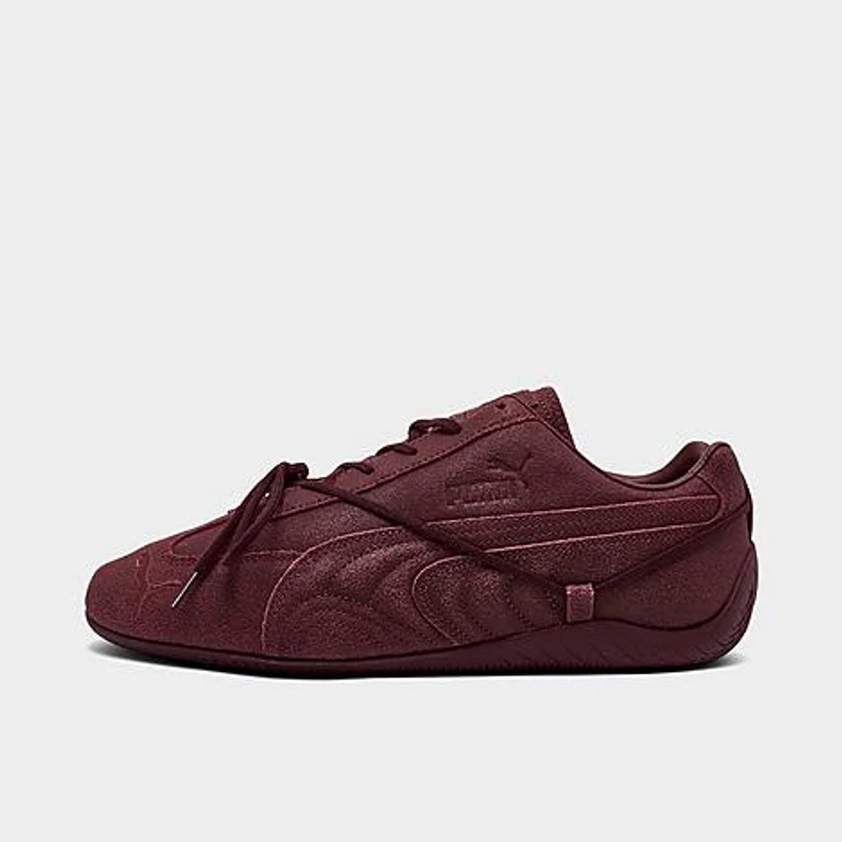 Women's Puma x ROSÉ Speedcat Vintage Casual Shoes in Burgundy Size: 5.5
