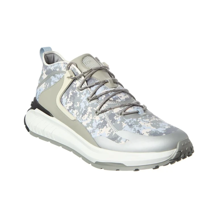 Tod'S Allac Camo Leather Sneaker