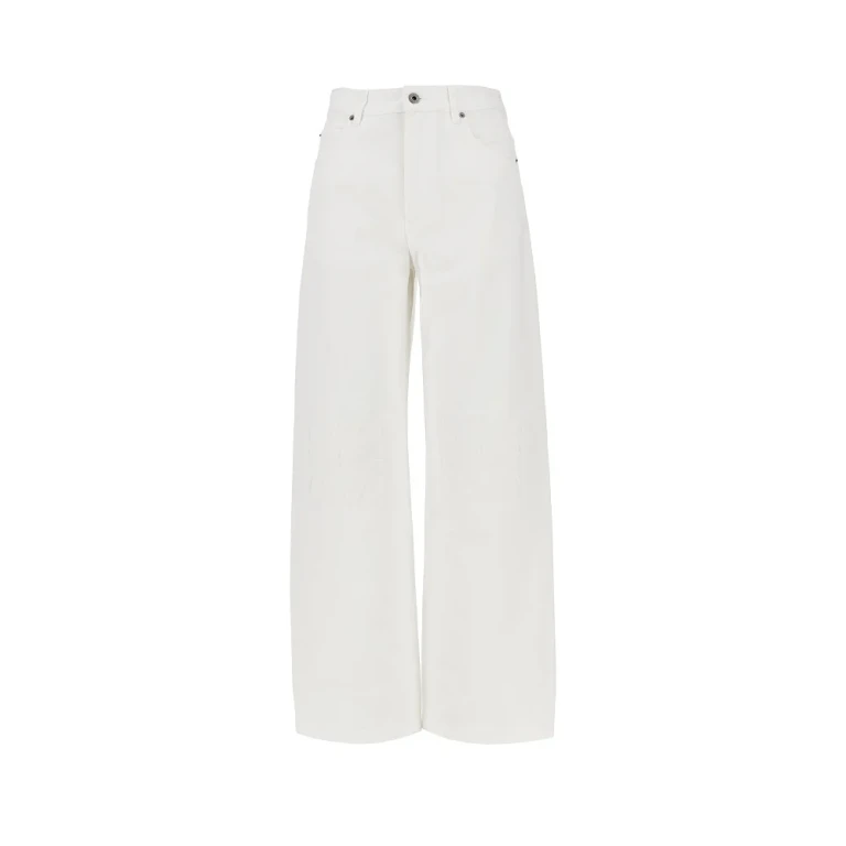 Baggy Fit jeans with Anagram embroidery Woman 36