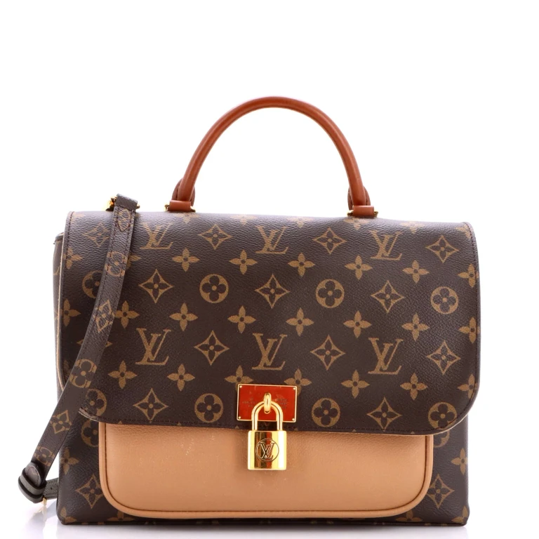 Marignan Handbag Monogram Canvas with Leather
