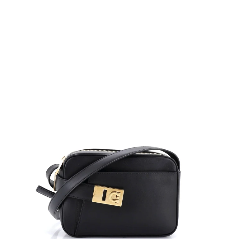Gancini Archive Camera Bag Leather