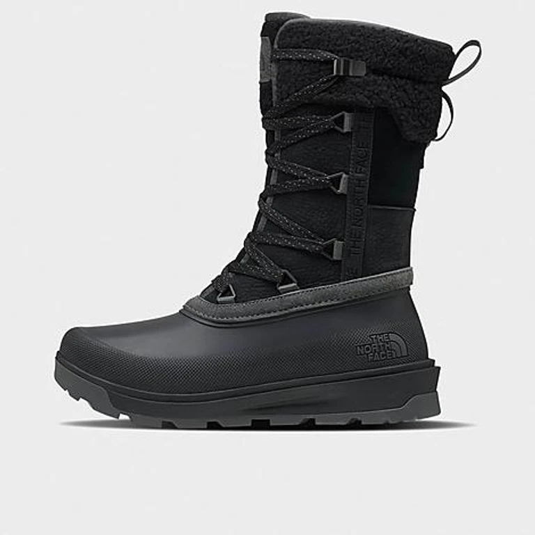 Women's Shellista VI Mid Waterproof Boots in TNF Black/Asphalt Grey Size: 5.0
