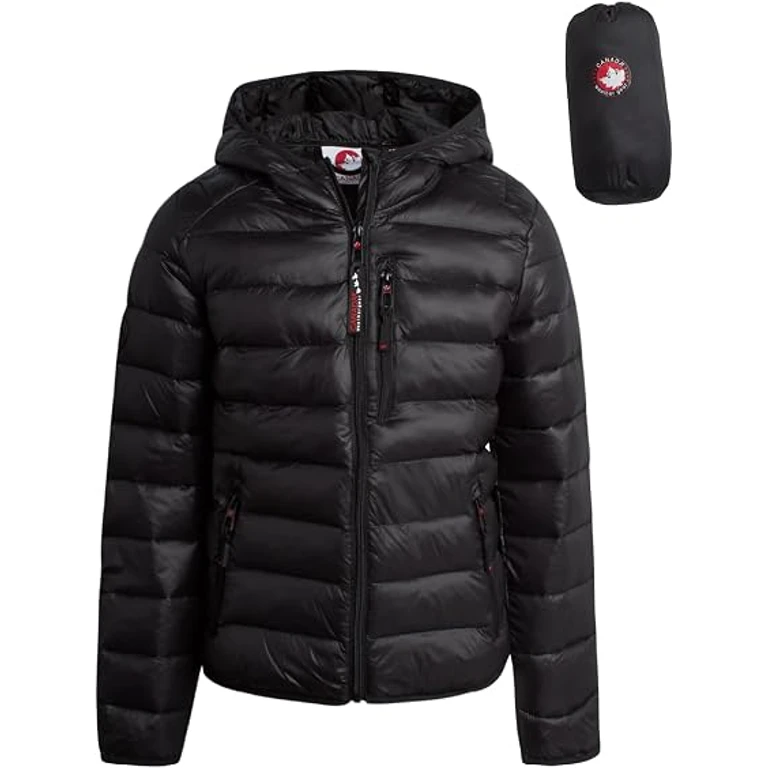Women's Puffer Jacket - Packable Bubble Coat
