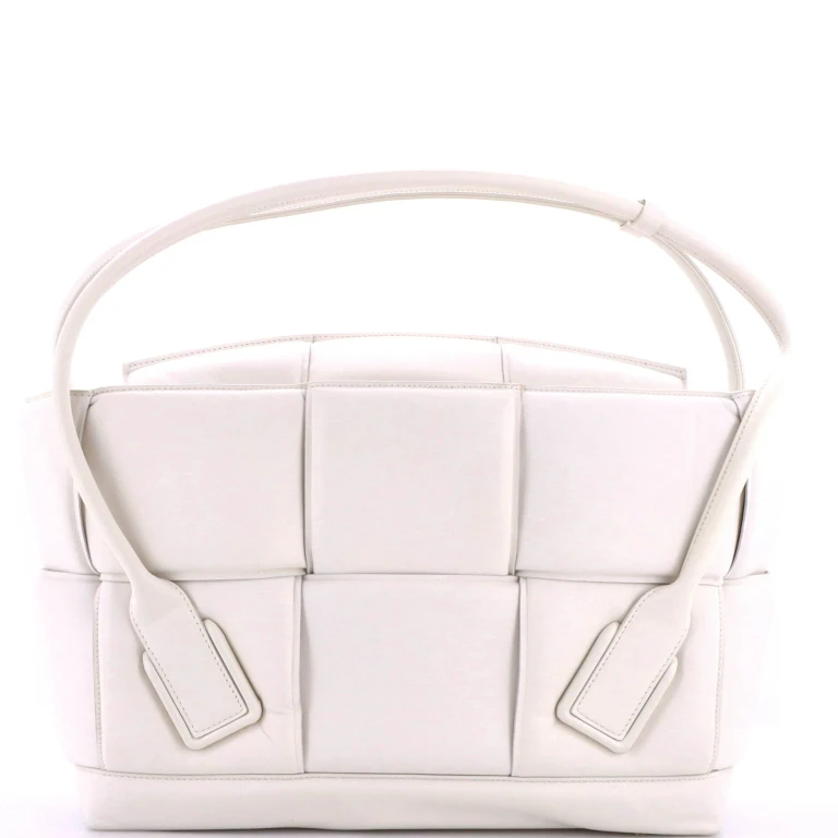 Arco Bag Padded Maxi Intrecciato Leather Large