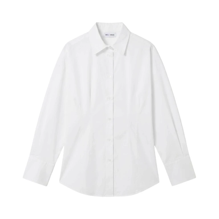 Camicia Donna in Cotone Bianco