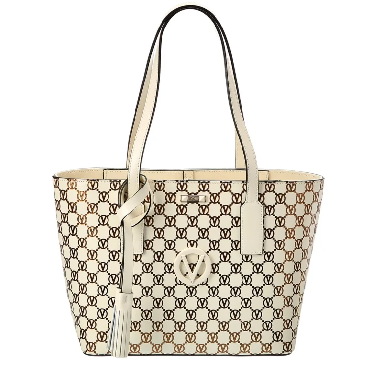 Prince Monogram Leather Tote
