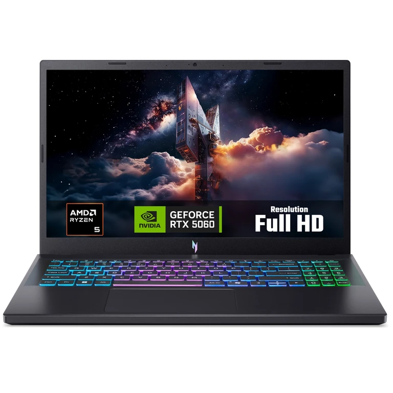 Nitro V 15 Gaming Laptop (NH.U3PEK.00M) - AMD Ryzen 5 150, 16GB RAM, 512GB SSD, Windows 11 Home