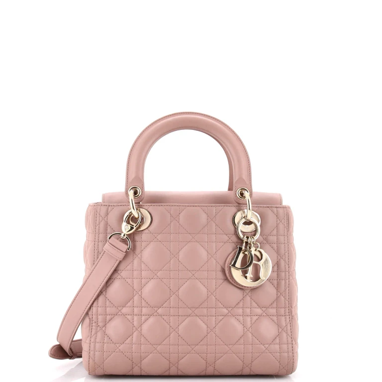 Lady Dior NM Bag Cannage Quilt Lambskin Medium