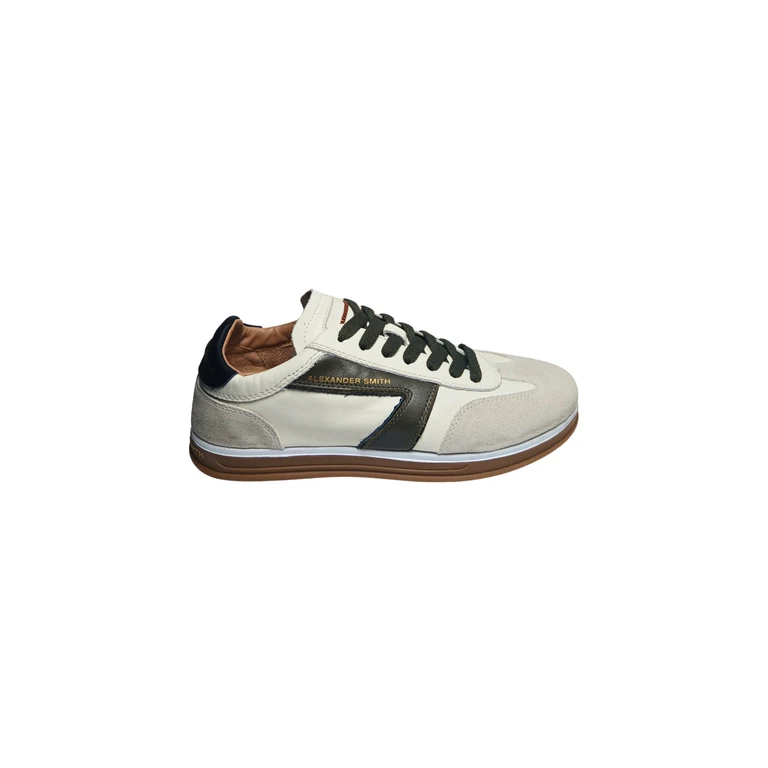 TMM_3373_WOV Alexander Smith Men's White Leather