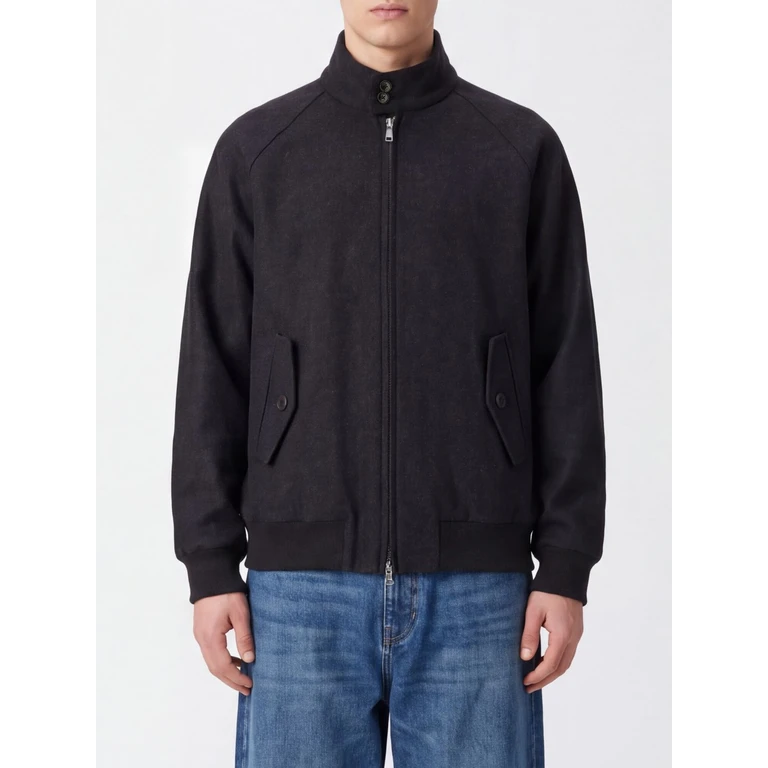 G9 Melton Jacke in Anthrazitgrau
