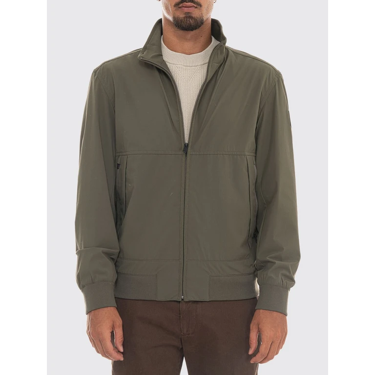 Water-Repellent Softshell Windbreaker Jacket with a High Neck (50560986325)