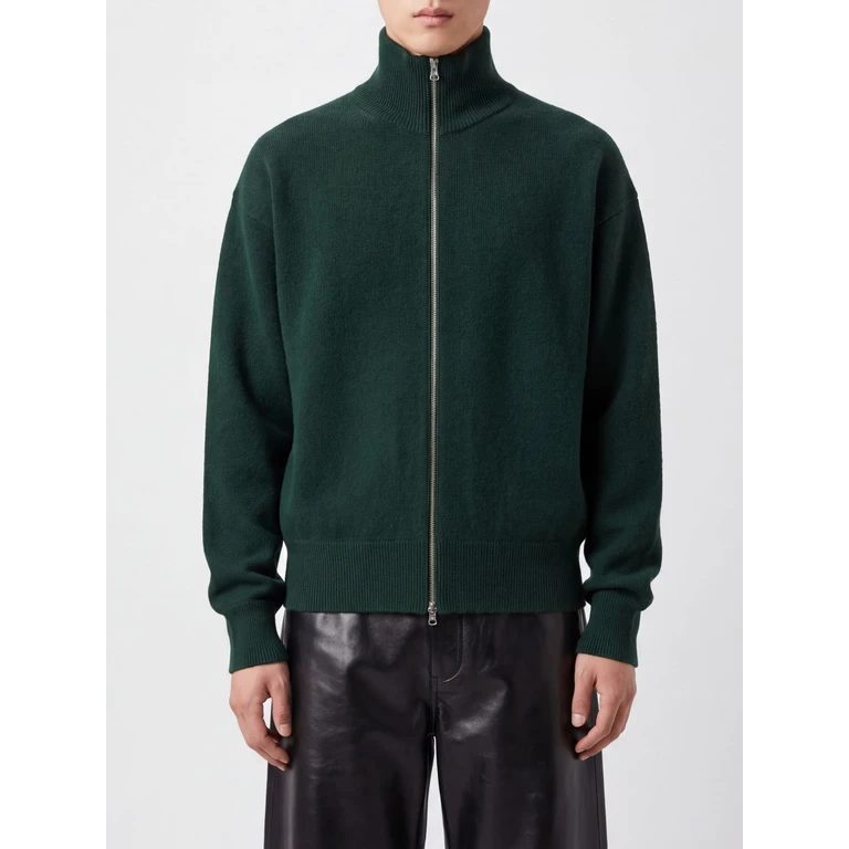 Sweater Men color Forest Green (31918013TU02FOREST)