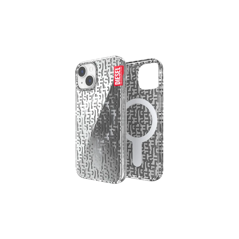 Clear case monogram Magsafe for iPhone 14 - Cases - Unisex - Grey
