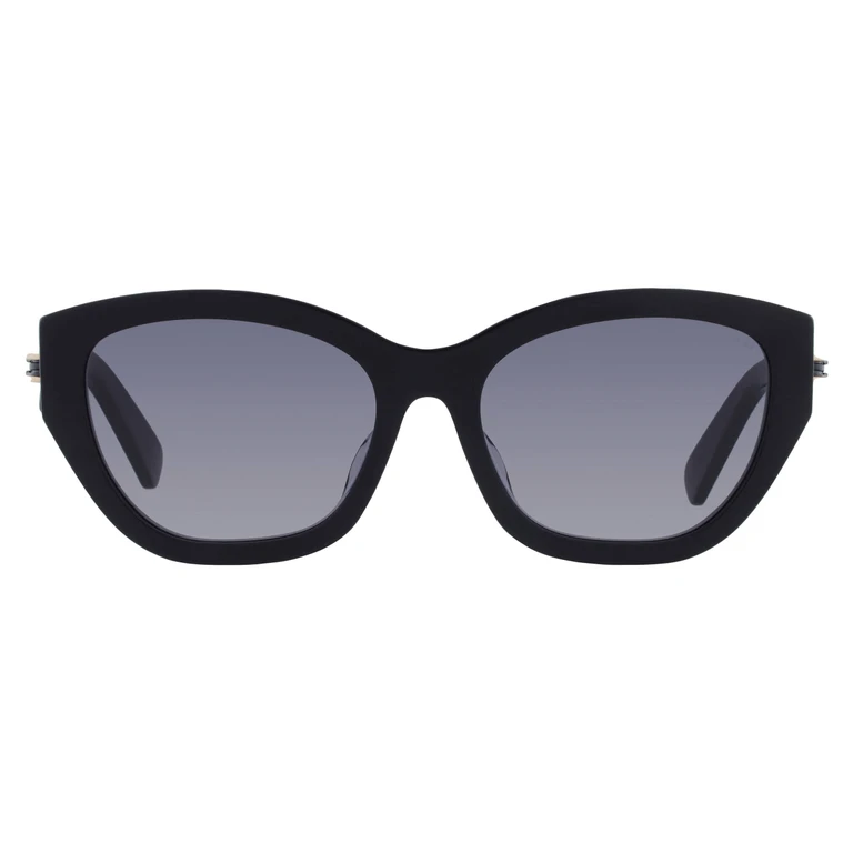 B.Zero1 Grey Cat Eye Ladies Sunglasses BV40061F 01B 56