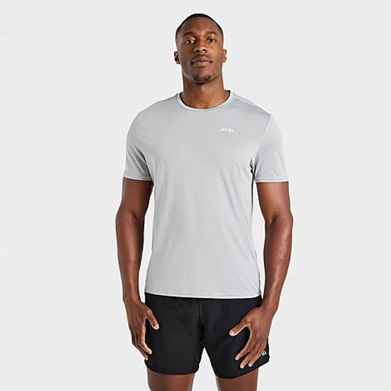 AYBL Men's Origin T-Shirt in Light Grey Size: Small