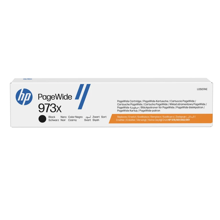 L0S07AE/973X Ink cartridge black. 10K pages ISO/IEC 24711 182.5ml f