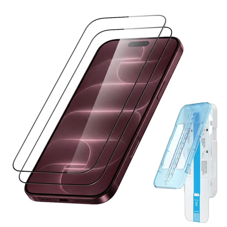 Tempered Glass Screen Protector (ShieldX, 2-Pack)