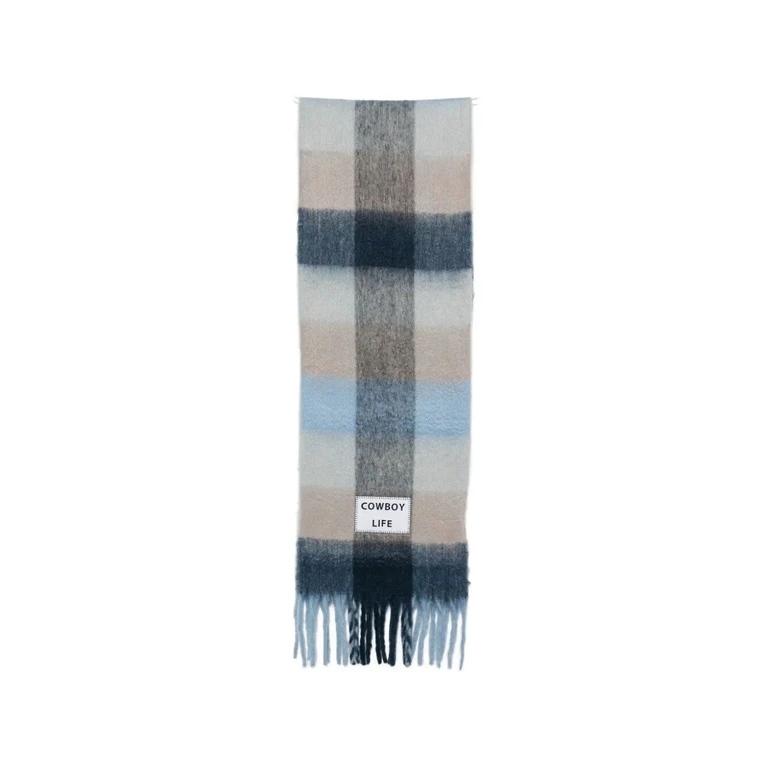 Fringed Scarf "Cowboy Life"