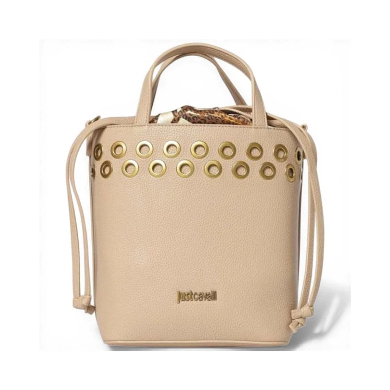 Handbag Foulard Eyelets Woman Natural Leather