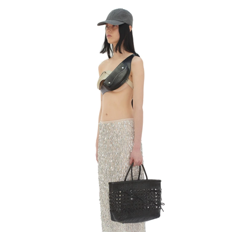 BISCUIT TOTE BAG [BLACK]
