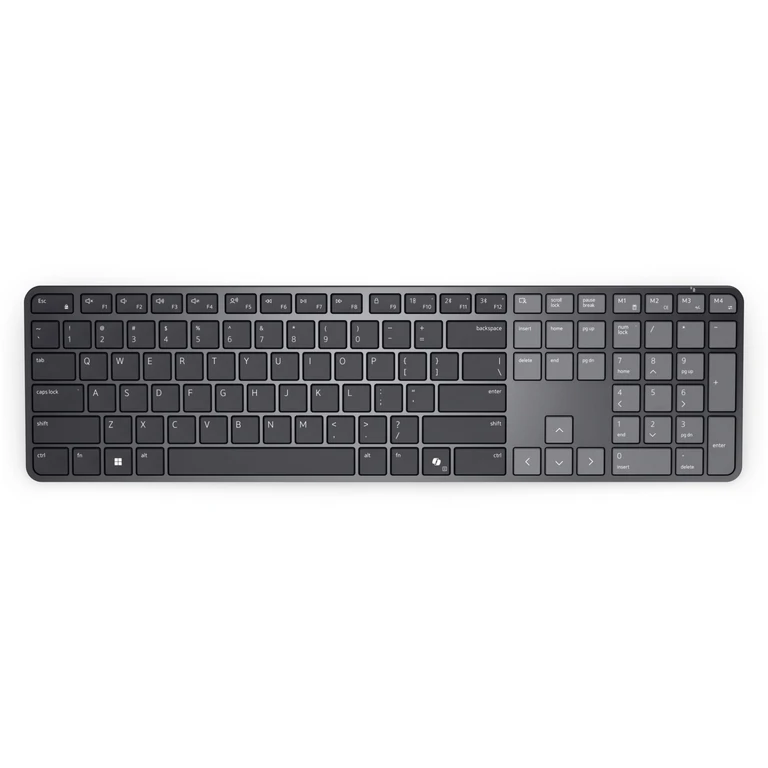 DELL Pro 7 Slim KB726 keyboard Home/Office RF Wireless + Bluetooth QWERTY UK English Graphite