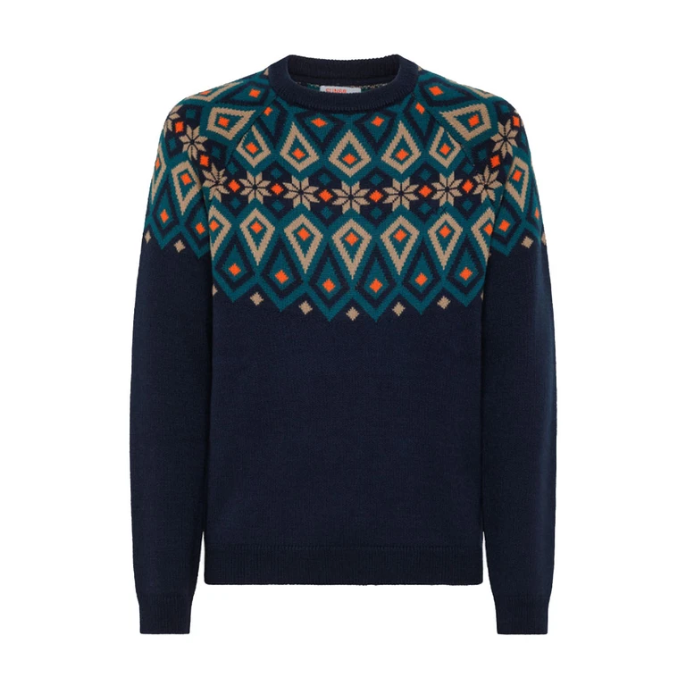Sun68 - Round Christmas Fluo 07 Navy Blue K42158