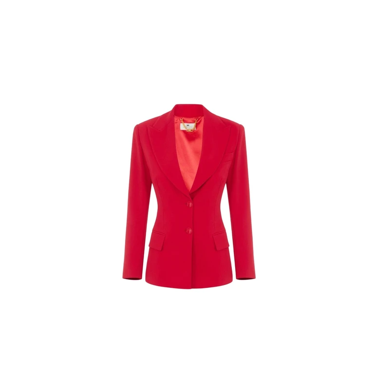 women's jackets Elisabetta Franchi - jacket - red