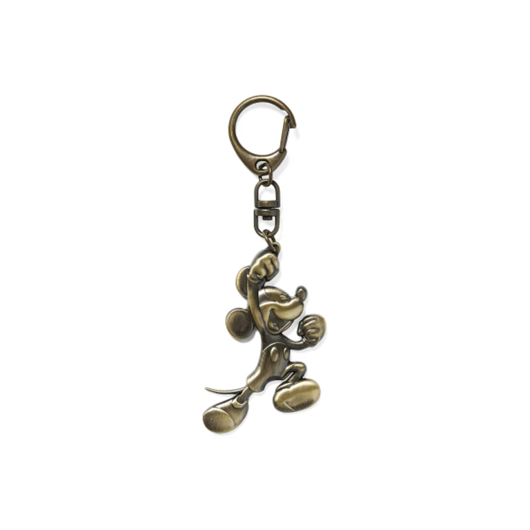 TNT_Mickey_Keychain Antique Gold