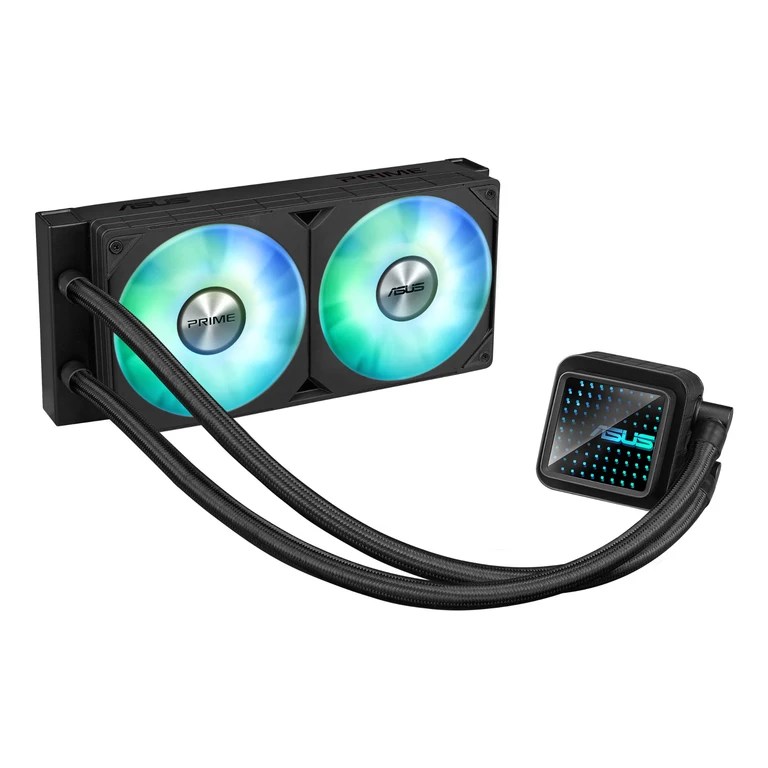 Prime LC 240 ARGB Computer case All-in-one liquid cooler 12 cm Black