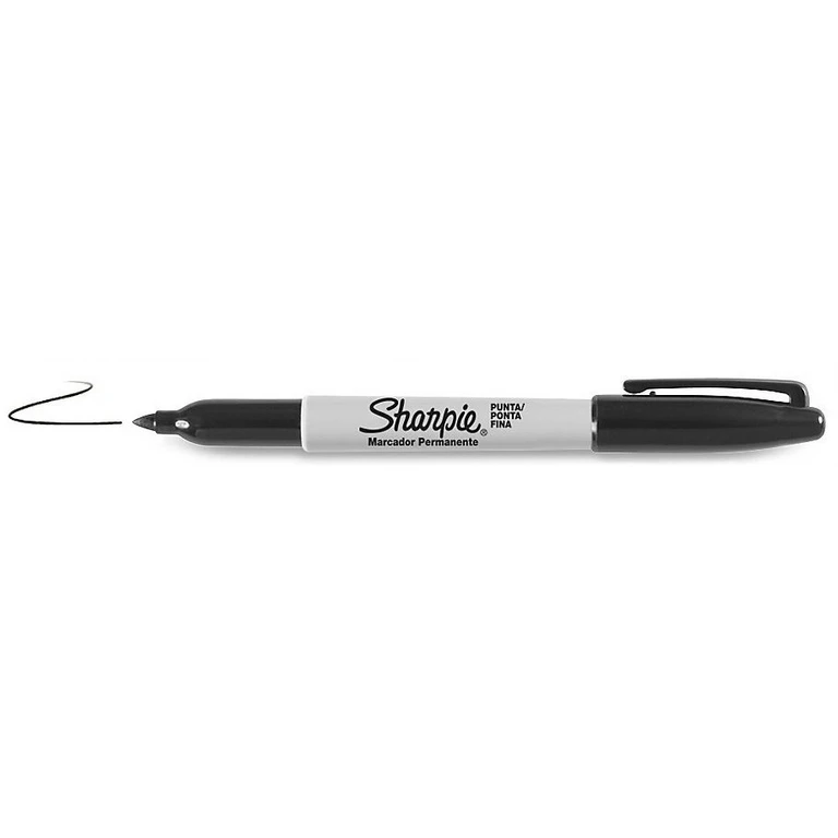 Sharpie Fine Point permanent marker Fine tip Black 12 pc(s)
