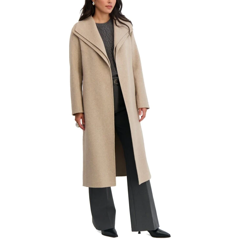 Elliot Long Wool-Blend Coat