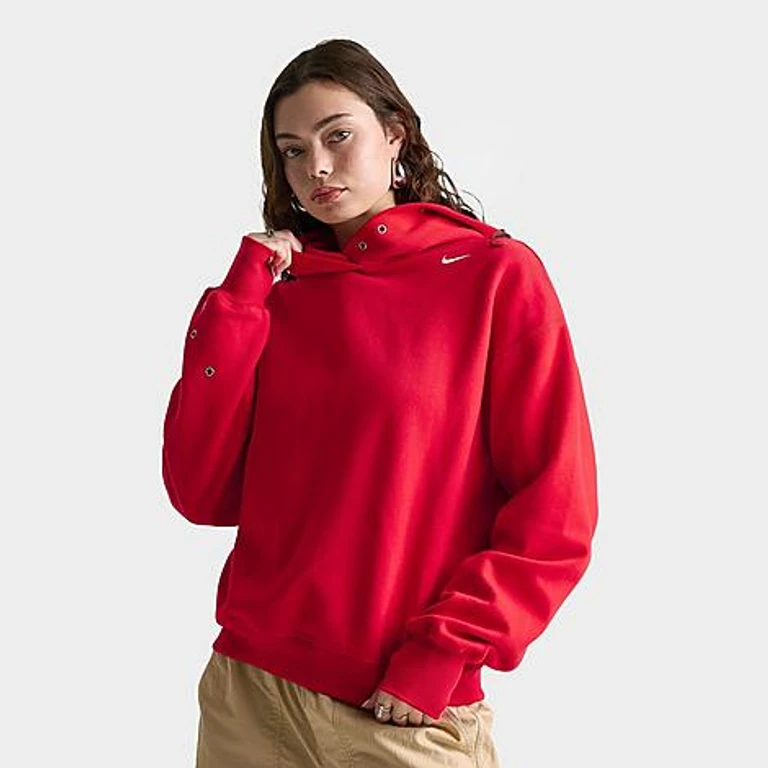 Studio Fleece Medium Weight Grommet Oversized Pullover Hoodie
