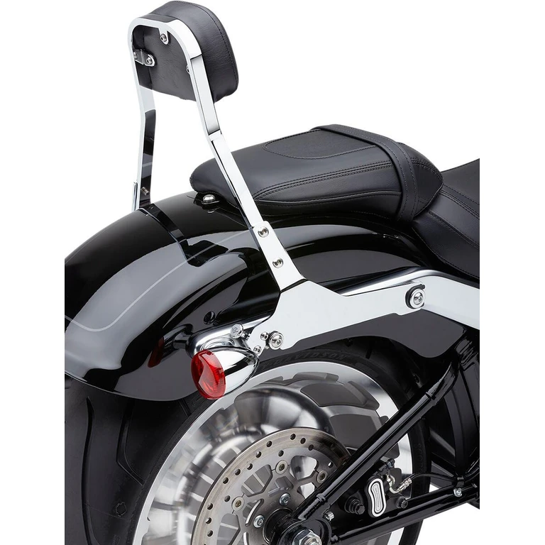 602-2027 - Cobra Detachable Backrest Kit For Harley Davidson FXBRS 1868 2018-2022 - Chrome 279mm