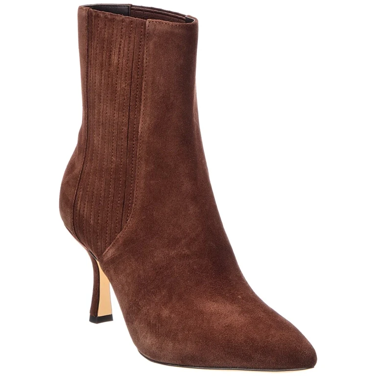 Stuart Weitzman Isla Suede Chelsea Boot