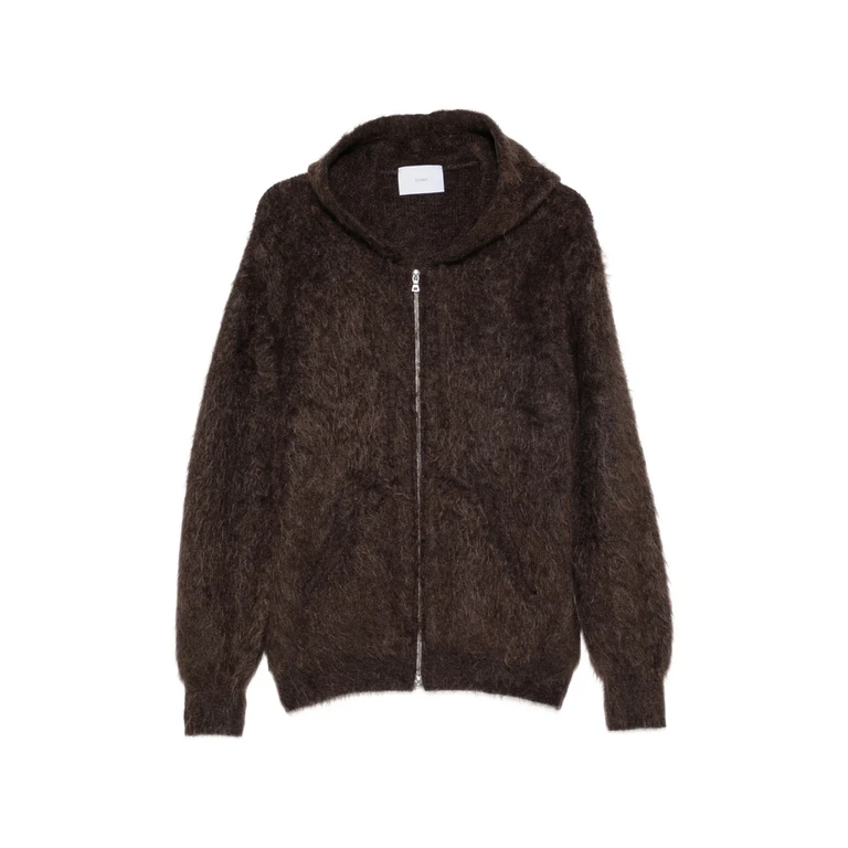 Brushed-knit Cardigan