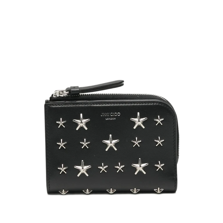 Star-studded Leather Wallet