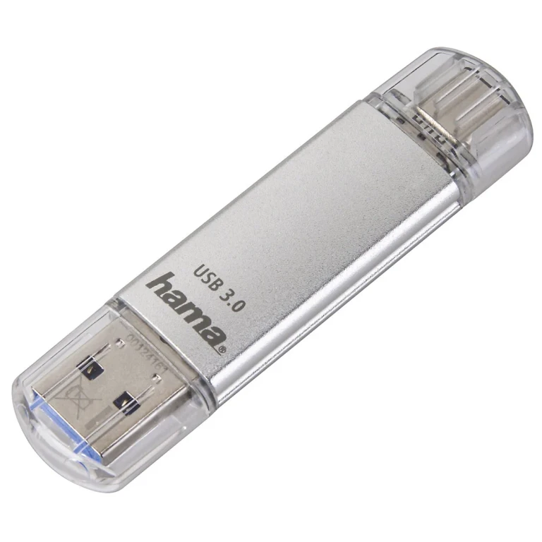 C-Laeta USB flash drive 32 GB USB Type-A / USB Type-C 3.2 Gen 1 (3.1 Gen 1) Silver