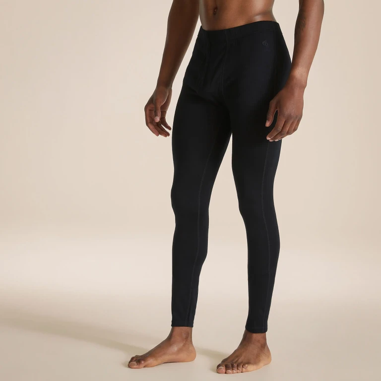 Men's Merino Baselayer Leggings | Black