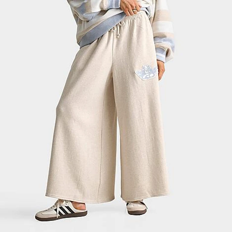 Women's Boys Lie Girl Next Door Leah Pants in Heather Oatmeal Size: XS