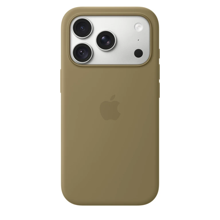 Apple iPhone 18 Pro Silicone Case with MagSafe - Olive